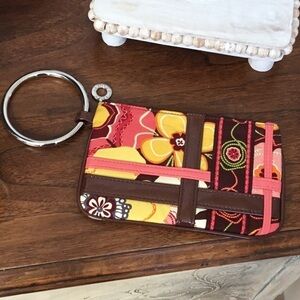 VERA Bradley buttercup bangle wristlet, wallet (retired)